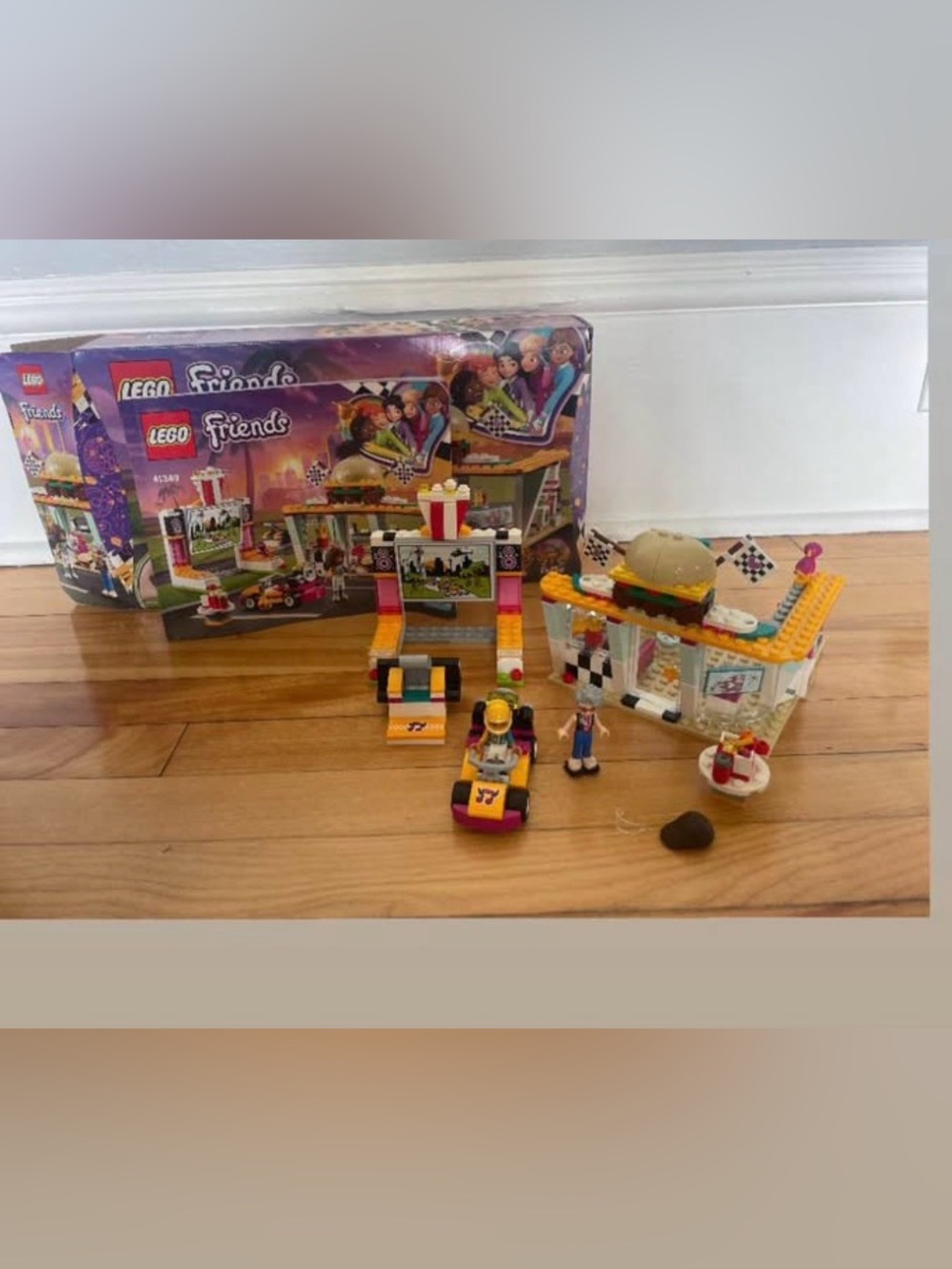 Lego friends retired drifting dinner set